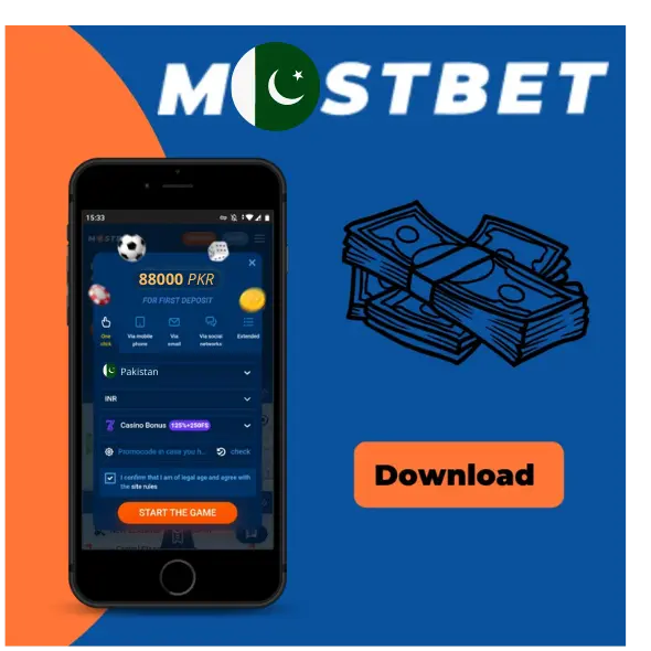 Mobile app Mostbet Pakistan